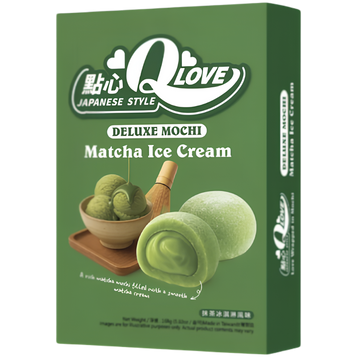 QLove Mochi Deluxe Glace au Matcha – 168 g