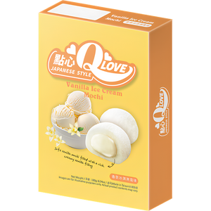 QLove Mochi Deluxe Glace à la Vanille – 180 g
