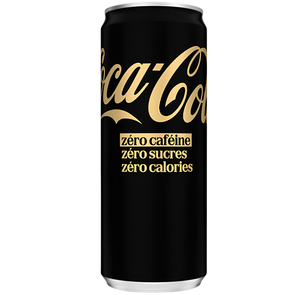 Coca-Cola Zero Caffeine Zero Sugar – Canette 330 ml