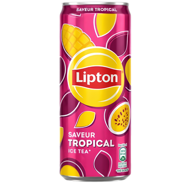 Lipton Ice Tea Tropical – Canette 330 ml
