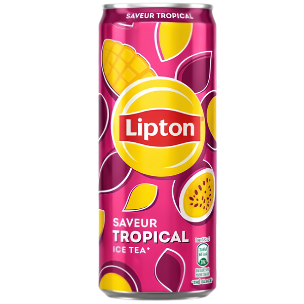 Lipton Ice Tea Tropical – Canette 330 ml
