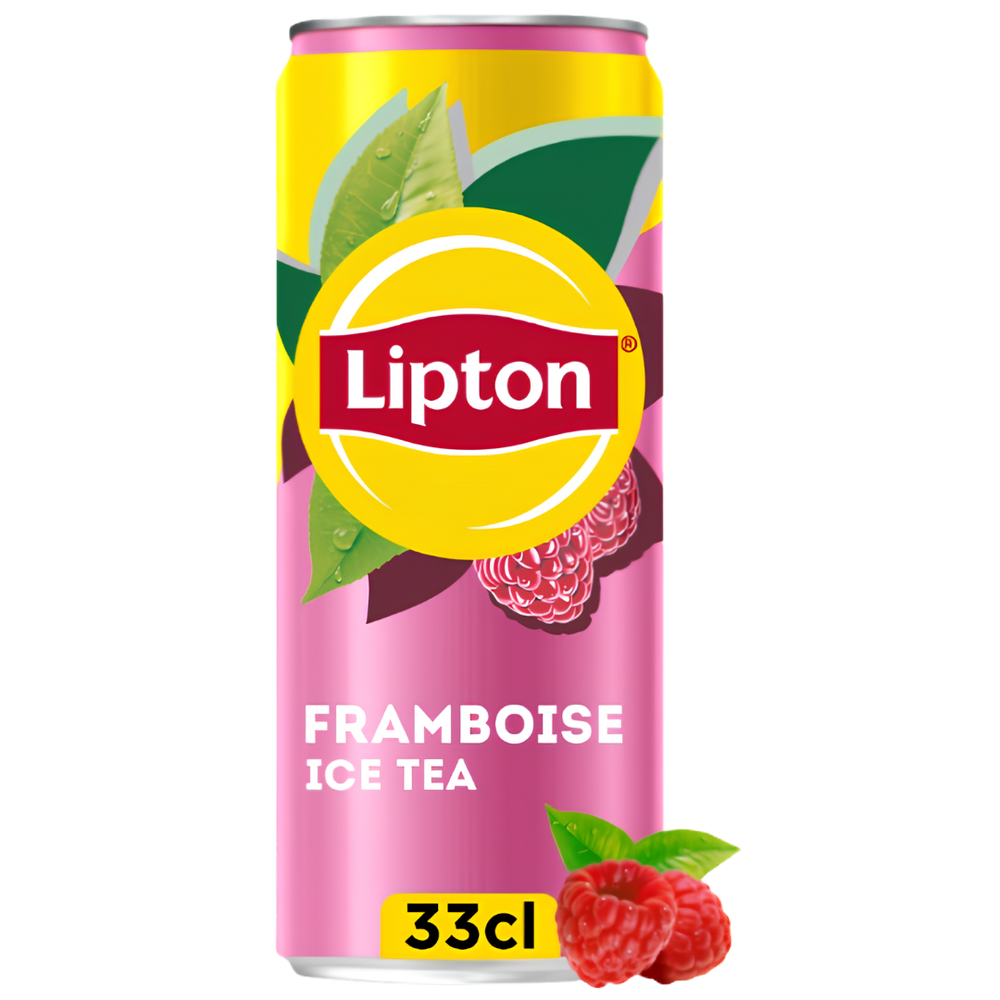 Lipton Ice Tea Framboise – Canette 330 ml