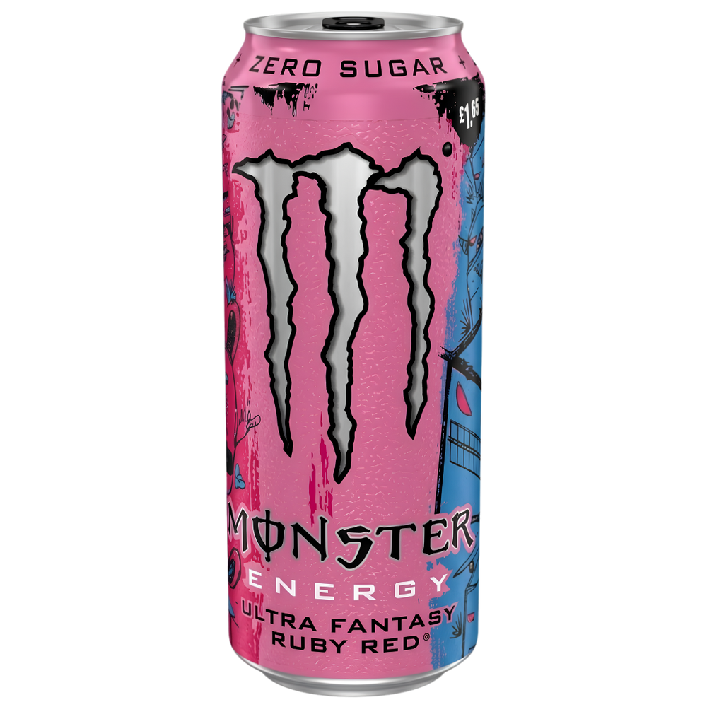 Monster Energy Ultra Fantasy Ruby Red – Canette 500 ml