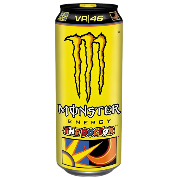 Monster Energy The Doctor VR46 – Canette 500 ml