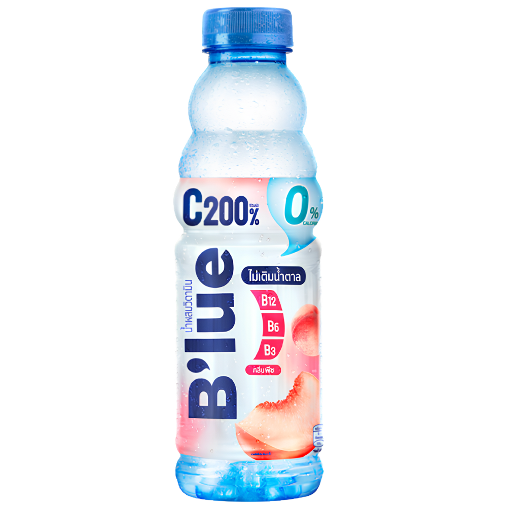 B'lue Pêche sans sucre – 500 ml