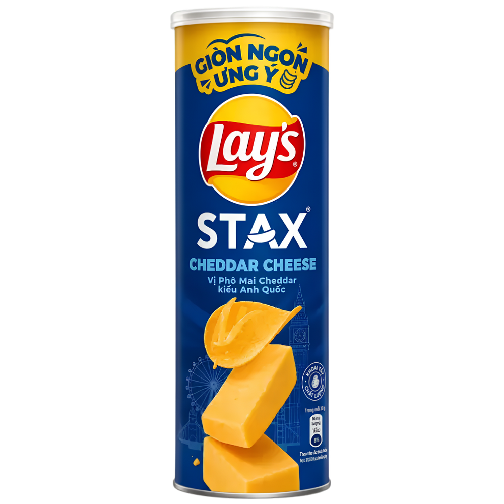 Lay's Stax Cheddar Cheese – 90 g