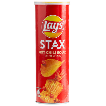 Lay's Stax Hot Chilli Squid – 90 g
