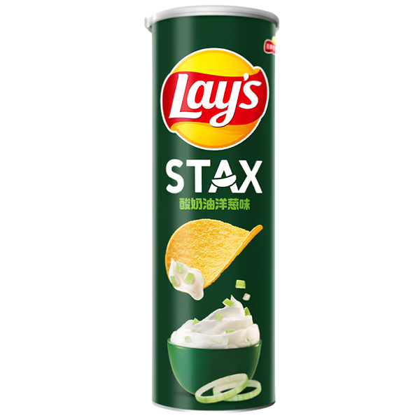 Lay's Stax Sour Cream & Onion – 90 g