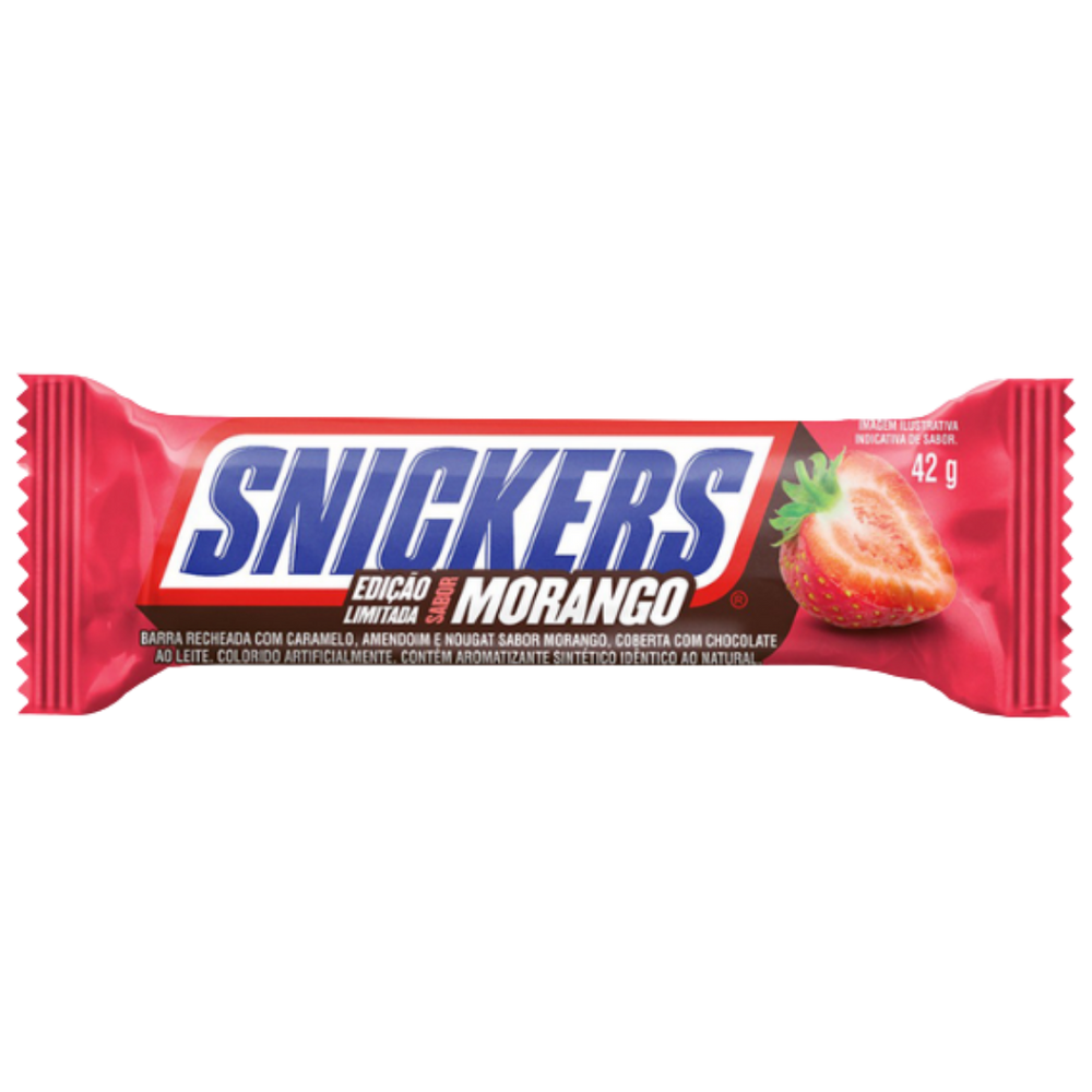 Snickers Morango Fraise – Brésil 42 g