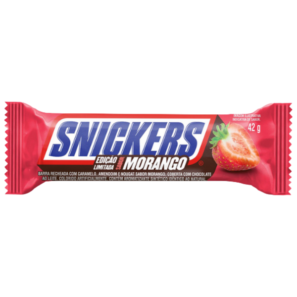 Snickers Morango Fraise – Brésil 42 g