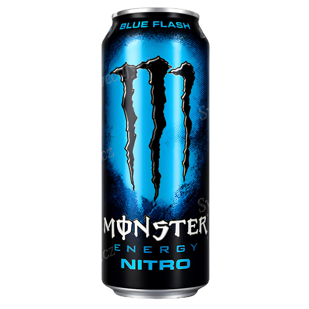 Monster Energy Nitro Blue Flash Myrtille 500 ml