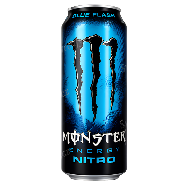 Monster Energy Nitro Blue Flash Myrtille 500 ml