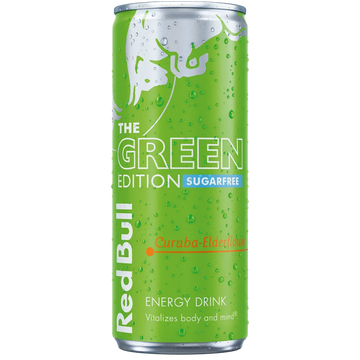 Red Bull Green Edition Sugarfree Curuba & Fleur de Sureau 250 ml