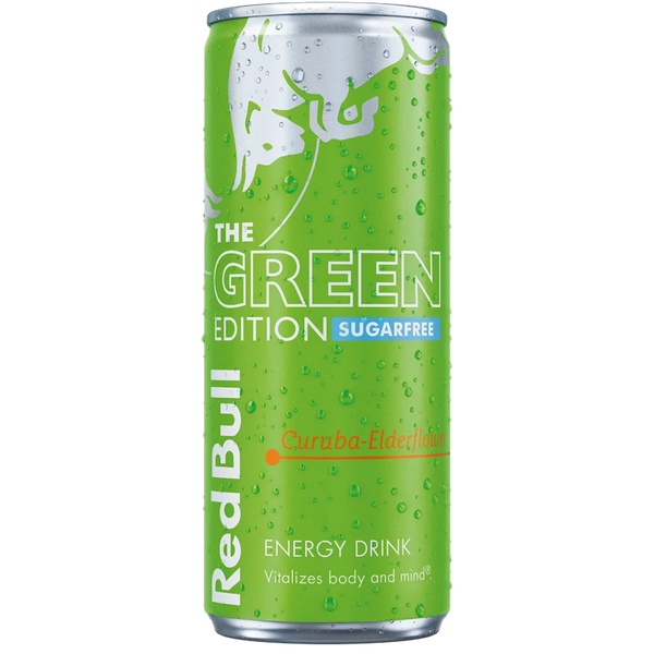 Red Bull Green Edition Sugarfree Curuba & Fleur de Sureau 250 ml