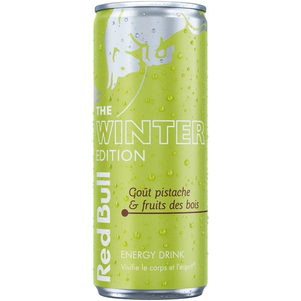 Red Bull Winter Edition Pistache & Fruits des Bois – 250 ml