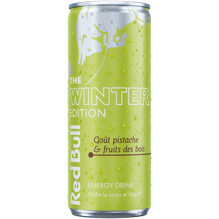 Red Bull Winter Edition Pistache & Fruits des Bois – 250 ml