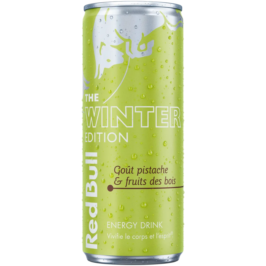 Red Bull Winter Edition Pistache & Fruits des Bois – 250 ml