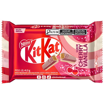 KitKat Vanilla Cherry 🇧🇷