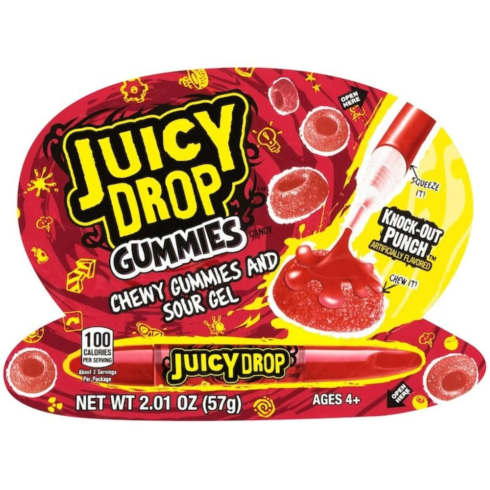 Juicy Drop Gummies Strawberry Raspberry 🇺🇸