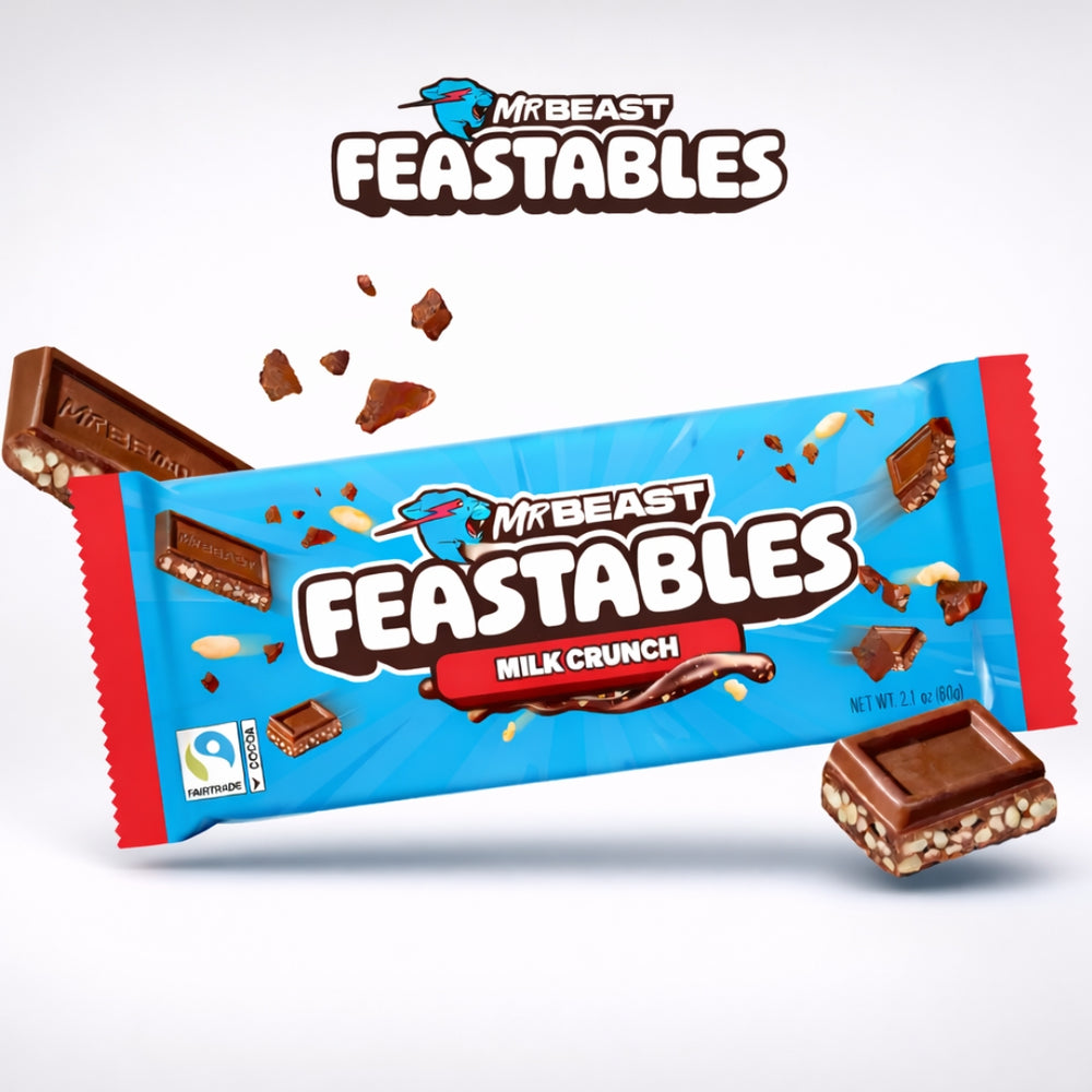 Feastables Milk Crunch Chocolate 🇺🇸