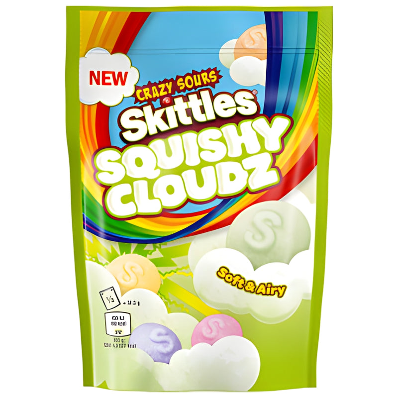Skittles Cloudz Crazy Sours 🇬🇧