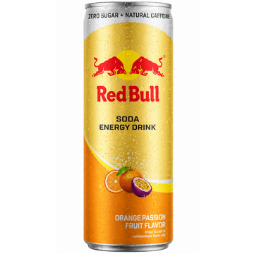 Red Bull Zero Orange & Passion Fruit