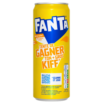 Fanta Orange Canette 33 cl