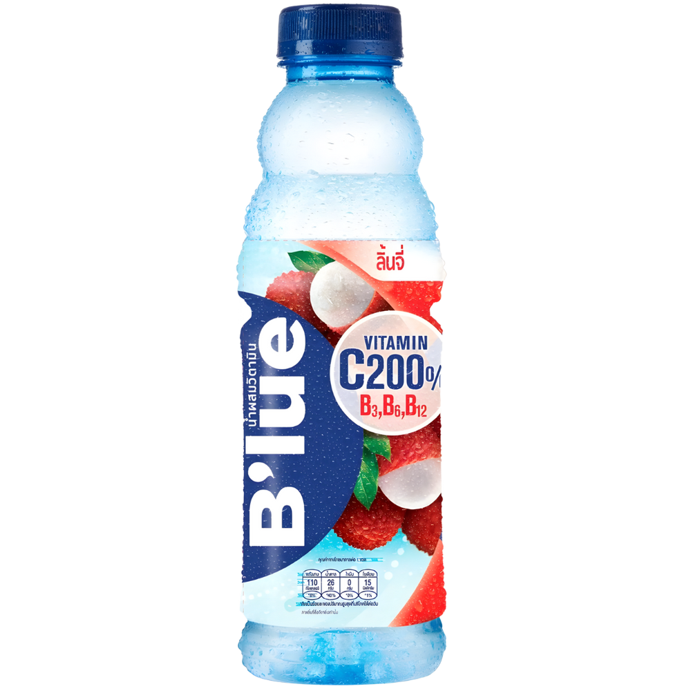 B'lue Litchi Vitaminée – Boisson Fruitière Exotique Enrichie en Vitamine C