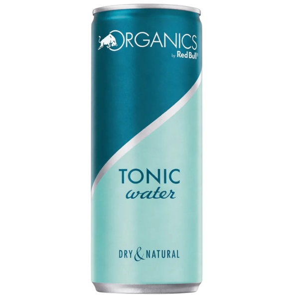 The ORGANICS by Red Bull Tonic Water – Canette 250 ml – produit importé chez Gr’eat Gourmandises