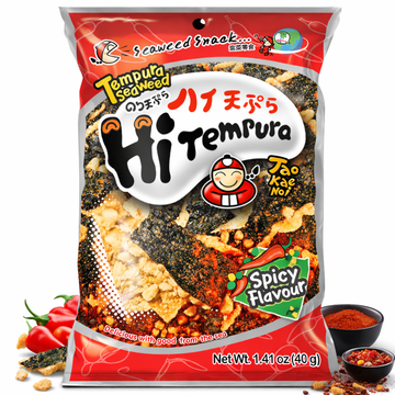 Tao Kae Noi Tempura Hot & Spicy Seaweed 🇹🇭