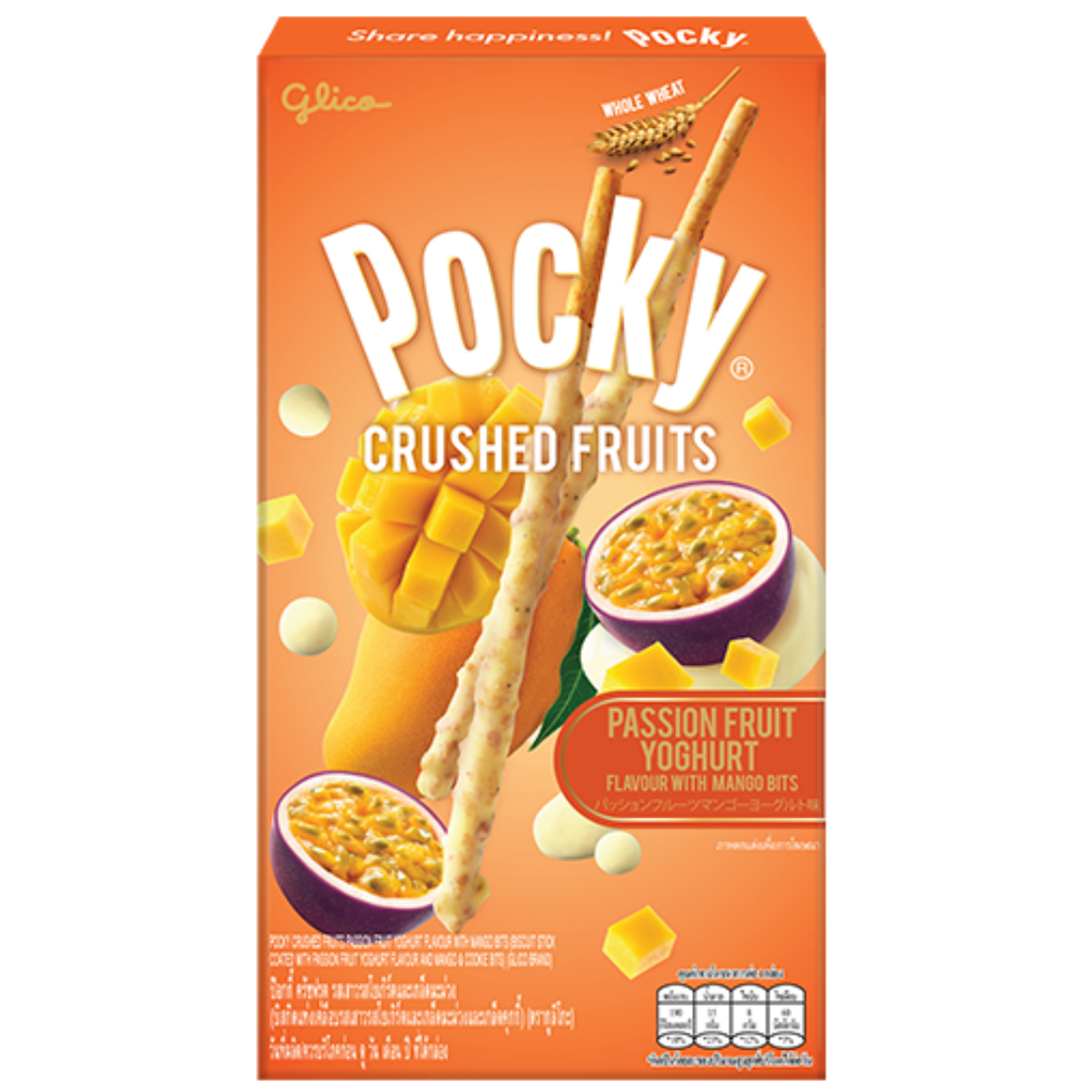 Glico Pocky Passion Fruit Mango Yogurt 🇹🇭