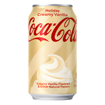Coca-Cola Holiday Creamy Vanilla