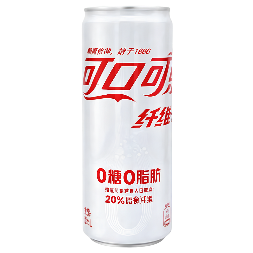 Coca-Cola Fiber+ Zero Sucre Chine