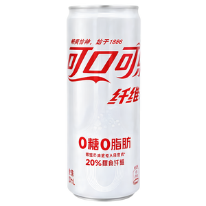 Coca-Cola Fiber+ sans sucres – 330 ml