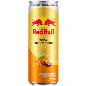 Red Bull Zero Orange & Passion Fruit