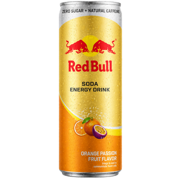 Red Bull Zero Orange & Passion Fruit