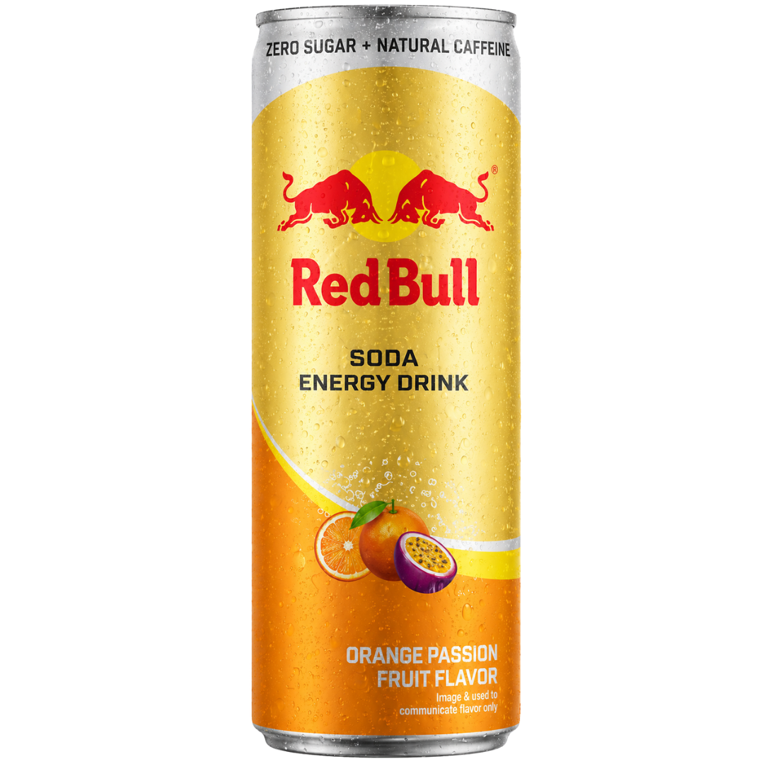 Red Bull Zero Orange & Passion Fruit