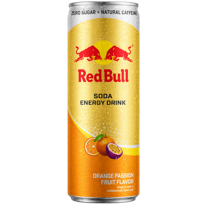 Red Bull Zero Orange & Passion Fruit