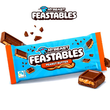 Feastables Peanut Butter Chocolate 🇺🇸