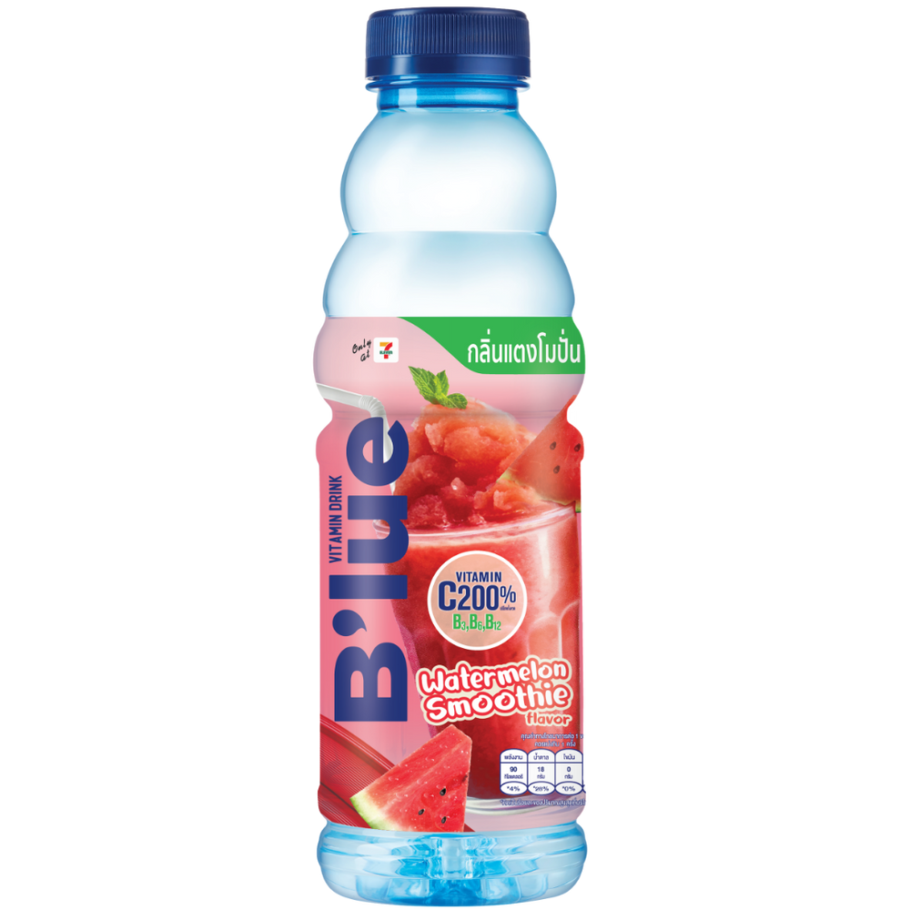 B'lue Pasteque Vitaminée – Boisson Fruitière Enrichie en Vitamine C