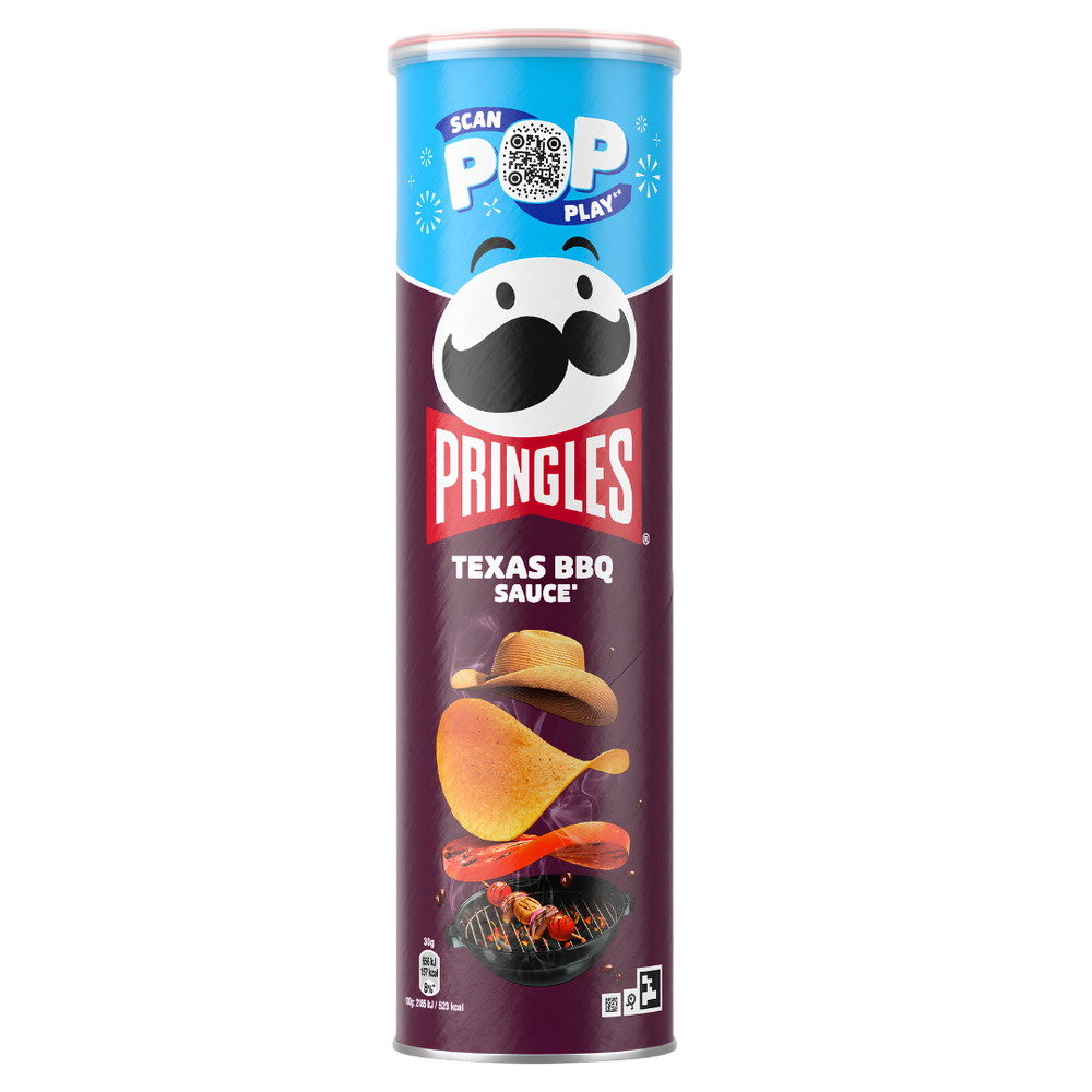 Pringles Texas BBQ Sauce | Chips Saveur Barbecue Texan