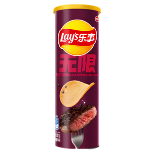 Lay’s Stax Black Pepper Steak – 104 g