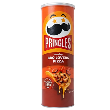 Pringles Smokey BBQ Lovers Pizza | Chips Pizza Barbecue Fumée
