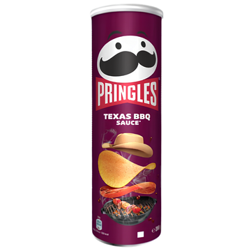 Pringles Texas BBQ Sauce Violet | Chips Saveur Barbecue Texan Fumé