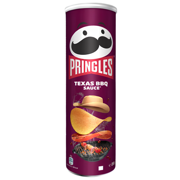 Pringles Texas BBQ Sauce – Édition violette – produit importé chez Gr’eat Gourmandises
