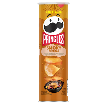 Pringles Smoky Cheddar | Chips Saveur Cheddar Fumé