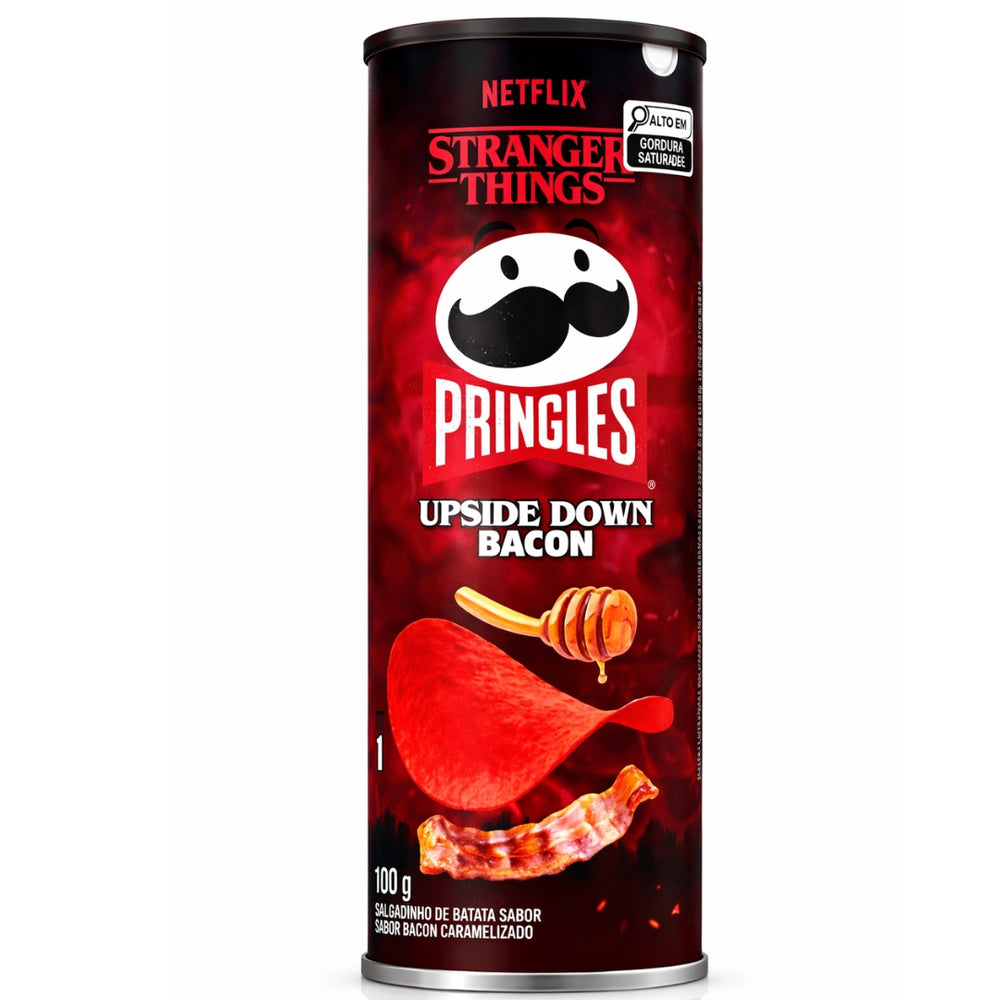 Pringles Stranger Things Bacon 🇧🇷