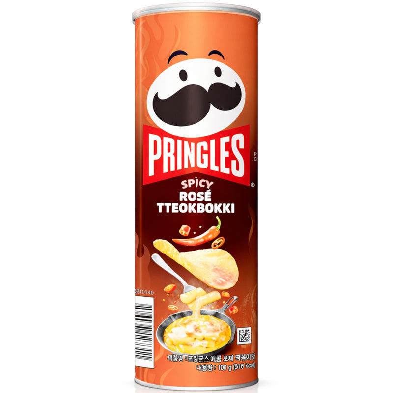 Pringles Spicy Rosé Tteokbokki 🇰🇷