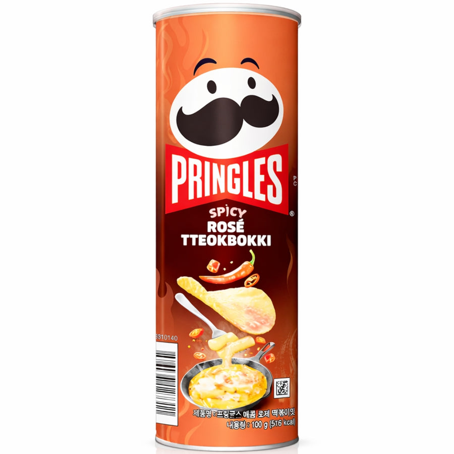 Pringles Spicy Rosé Tteokbokki 🇰🇷