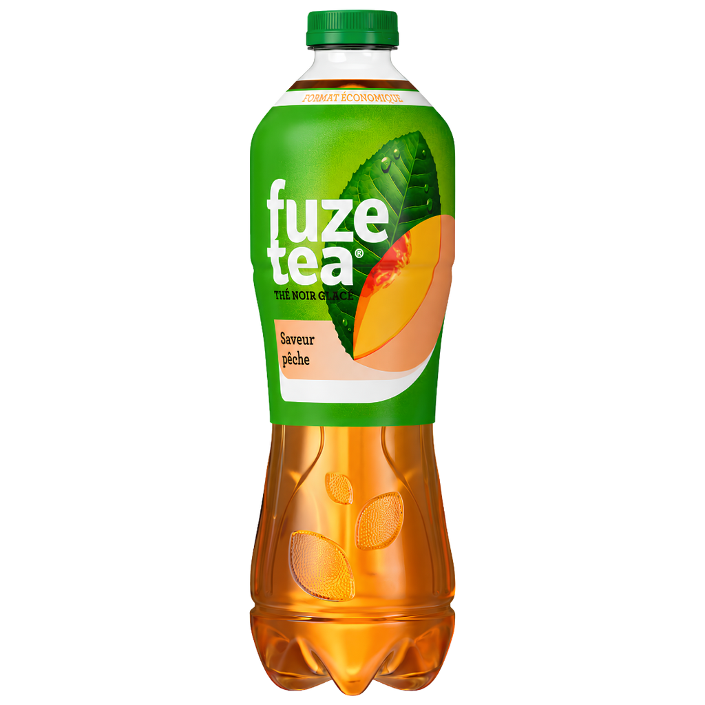 Fuze Tea Thé Noir Glacé Saveur Pêche